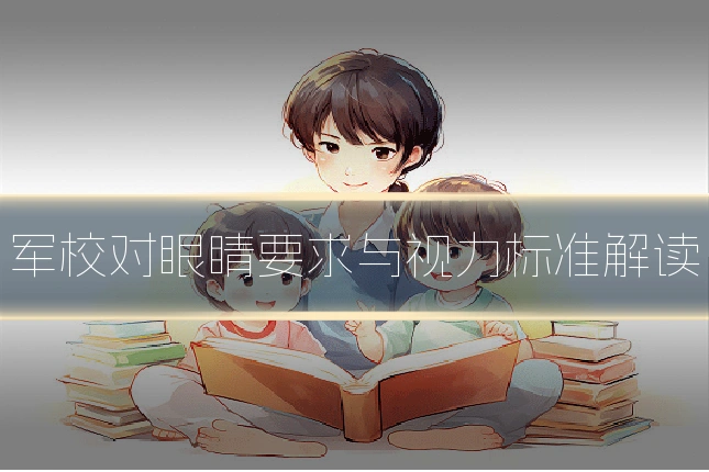 军校对眼睛要求与视力标准解读