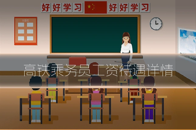 高铁乘务员工资待遇详情