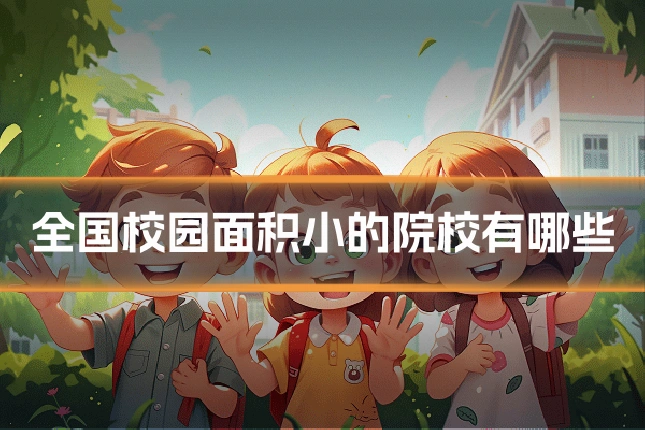 全国校园面积小的院校有哪些