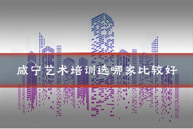 咸宁艺术培训选哪家比较好
