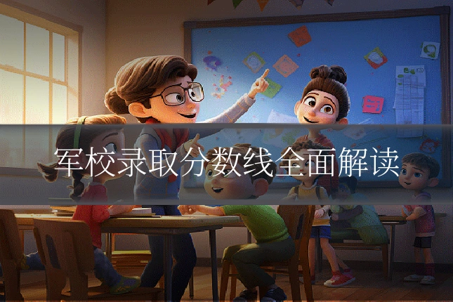 军校录取分数线全面解读