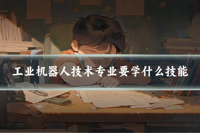 工业机器人技术专业要学什么技能