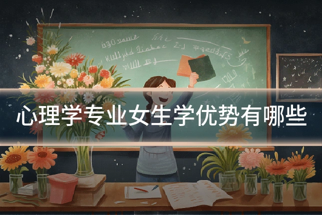 心理学专业女生学优势有哪些