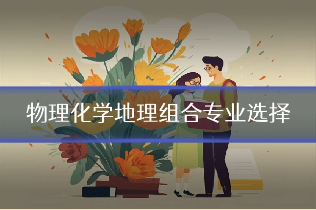 物理化学地理组合专业选择
