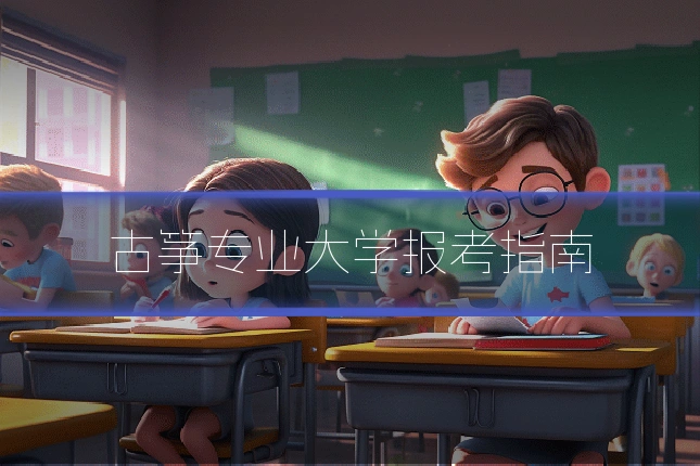 古筝专业大学报考指南