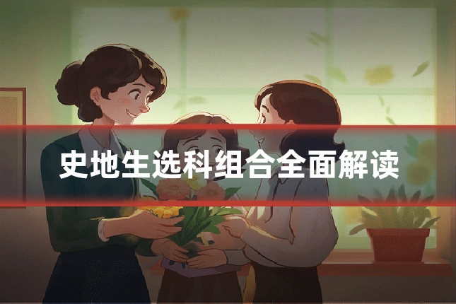 史地生选科组合全面解读