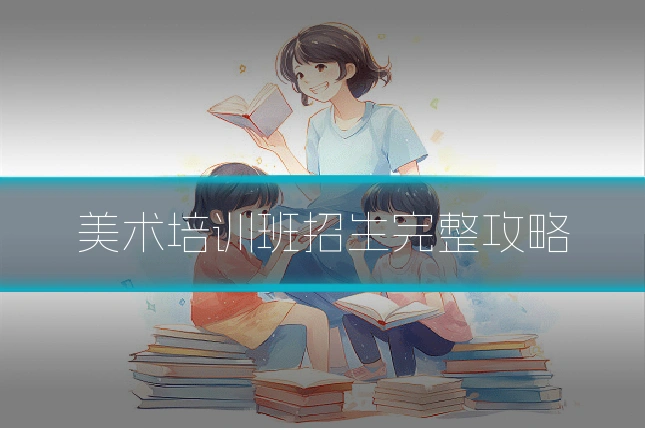 美术培训班招生完整攻略