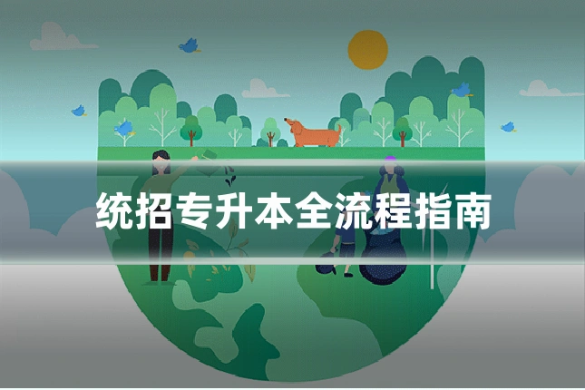 统招专升本全流程指南