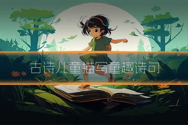 古诗儿童描写童趣诗句