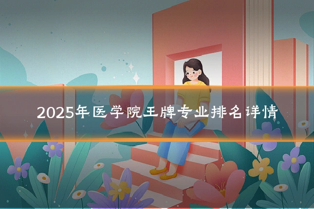 2025年医学院王牌专业排名详情