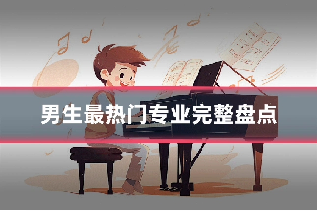 男生最热门专业完整盘点