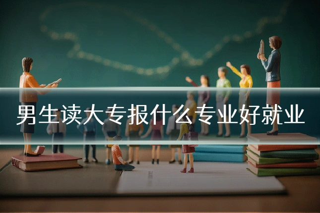 男生读大专报什么专业好就业