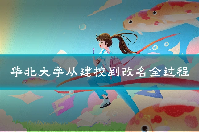 华北大学从建校到改名全过程