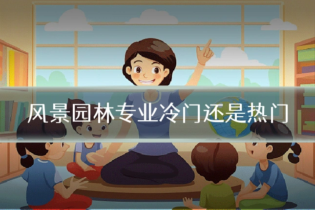 风景园林专业冷门还是热门