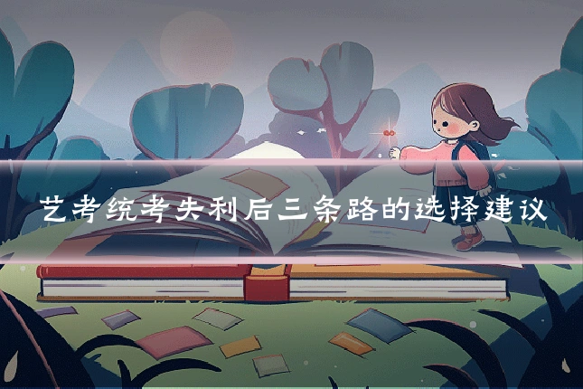 艺考统考失利后三条路的选择建议