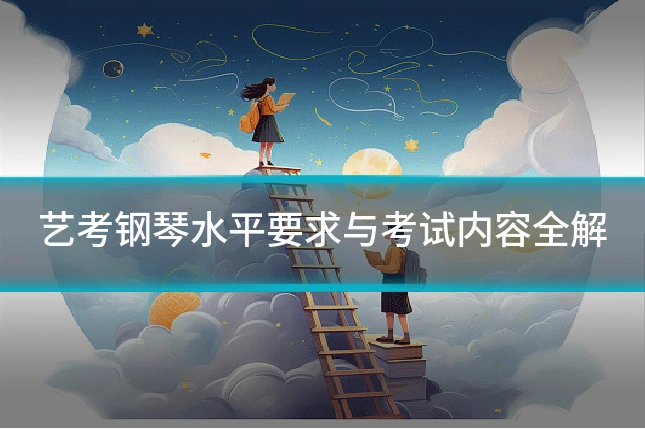 艺考钢琴水平要求与考试内容全解
