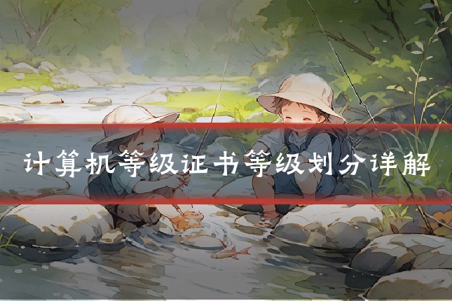 计算机等级证书等级划分详解