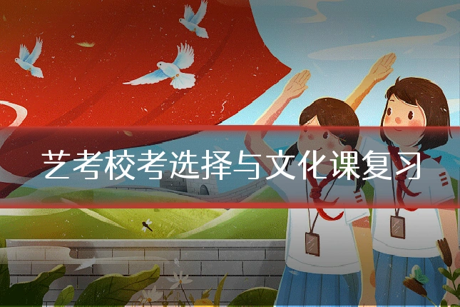 艺考校考选择与文化课复习
