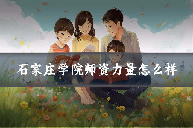 石家庄学院师资力量怎么样