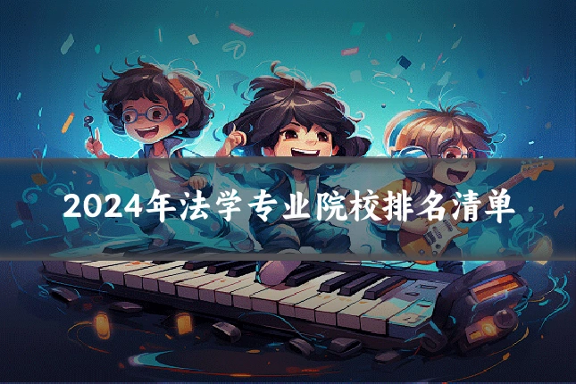 2024年法学专业院校排名清单
