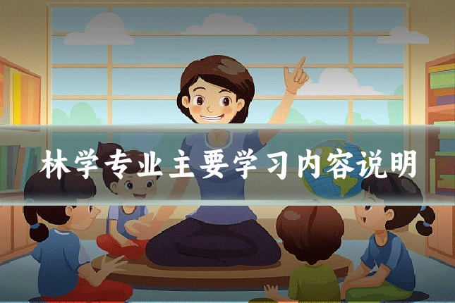 林学专业主要学习内容说明
