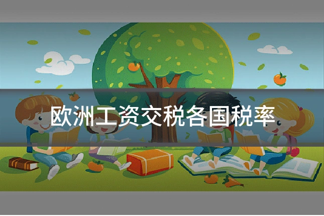 欧洲工资交税各国税率