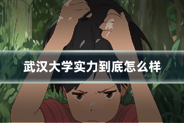 武汉大学实力到底怎么样