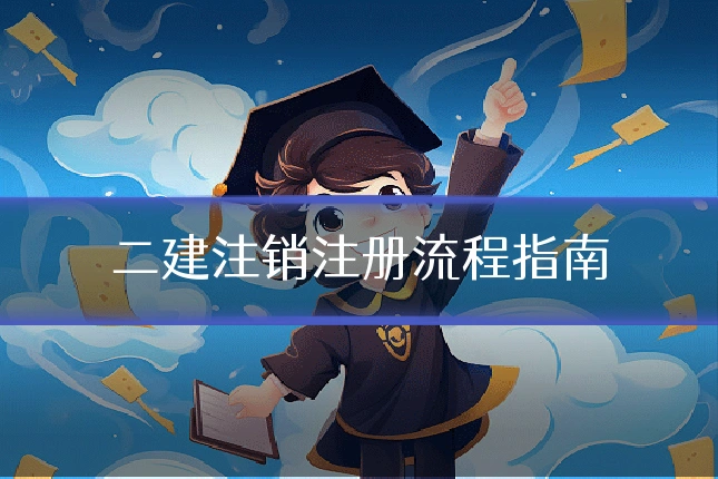 二建注销注册流程指南