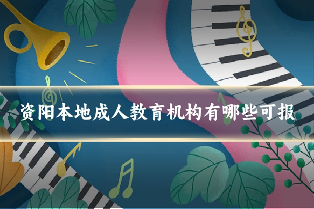 资阳本地成人教育机构有哪些可报