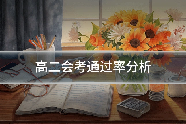 高二会考通过率分析