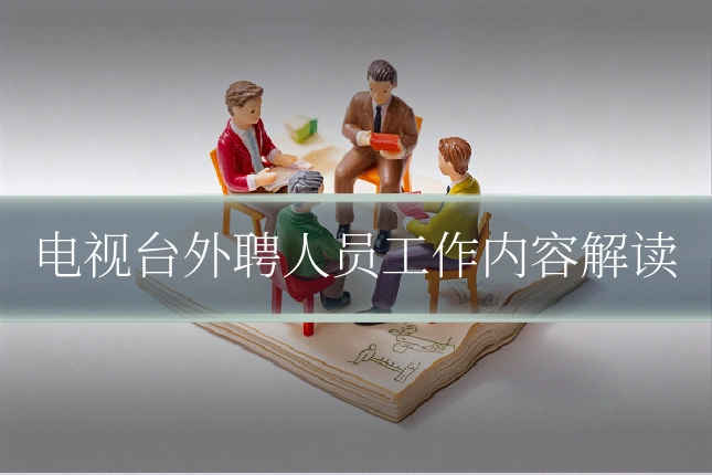 电视台外聘人员工作内容解读