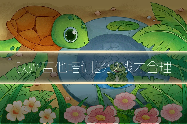 钦州吉他培训多少钱才合理