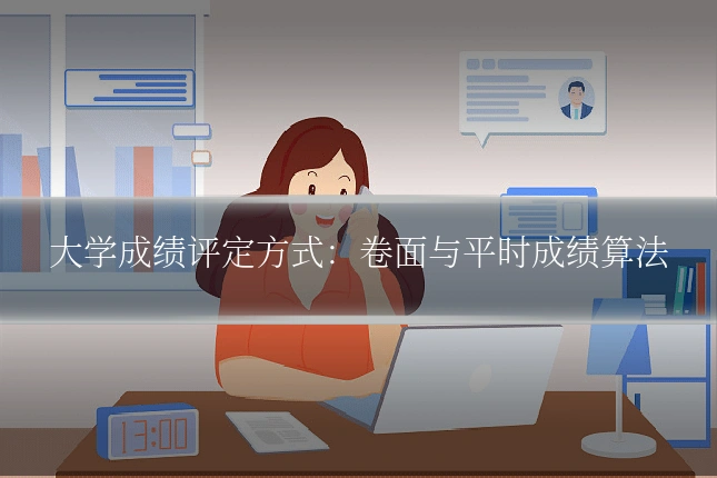 大学成绩评定方式：卷面与平时成绩算法