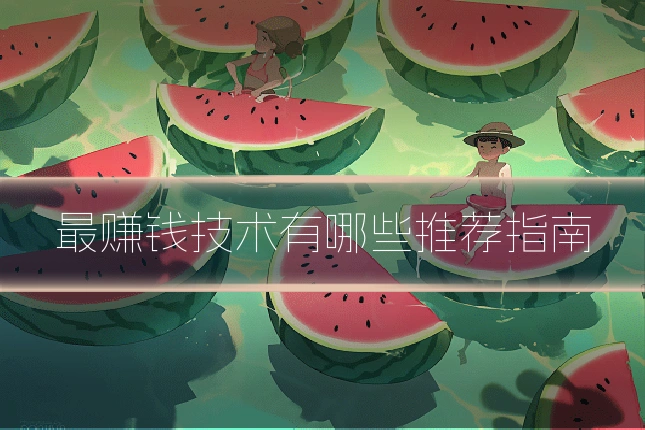 最赚钱技术有哪些推荐指南