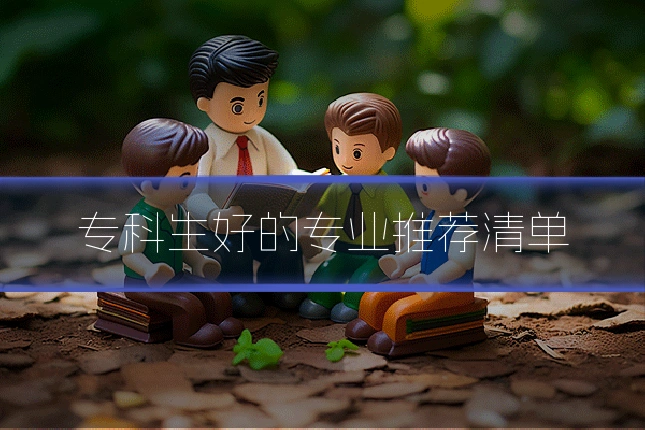 专科生好的专业推荐清单