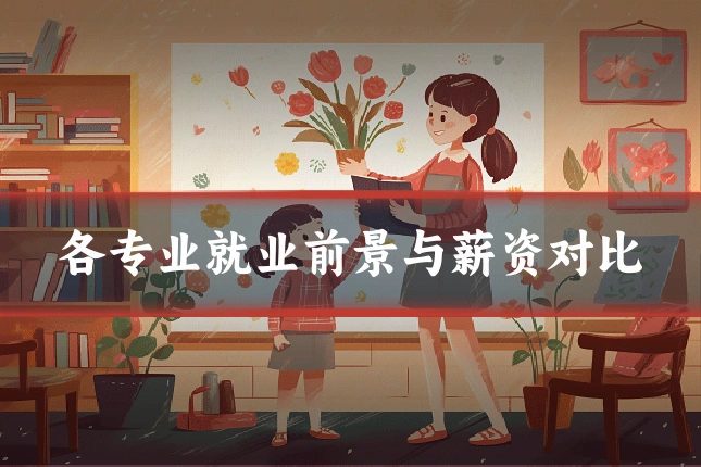 各专业就业前景与薪资对比