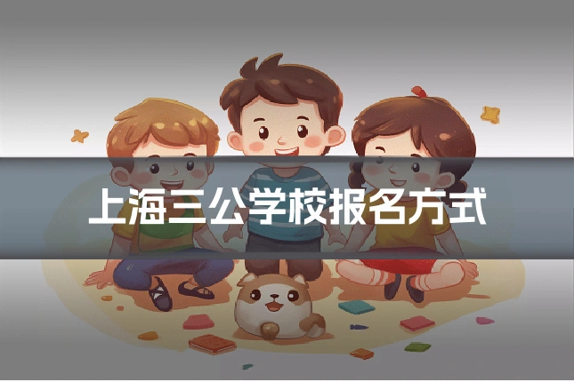 上海三公学校报名方式