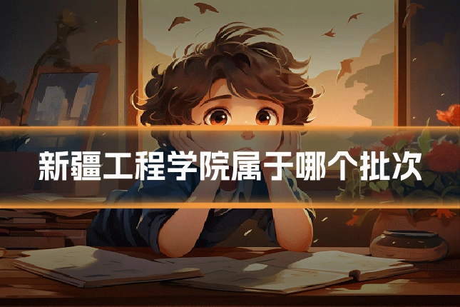 新疆工程学院属于哪个批次