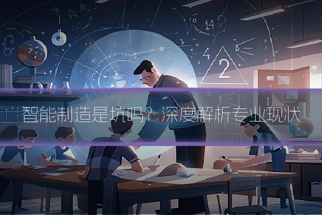 智能制造是坑吗？深度解析专业现状
