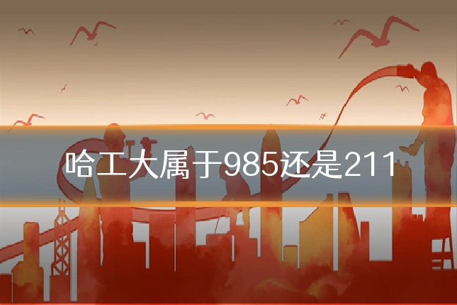 哈工大属于985还是211