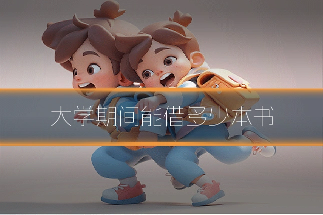 大学期间能借多少本书