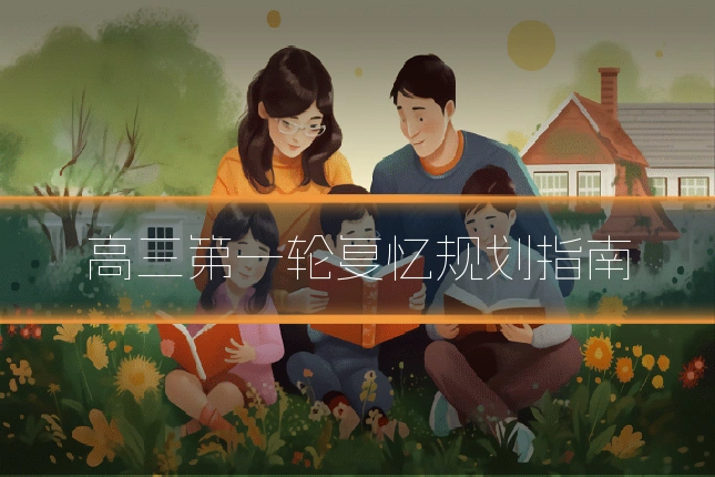 高三第一轮复忆规划指南