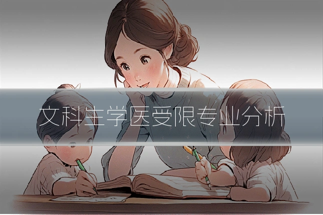 文科生学医受限专业分析