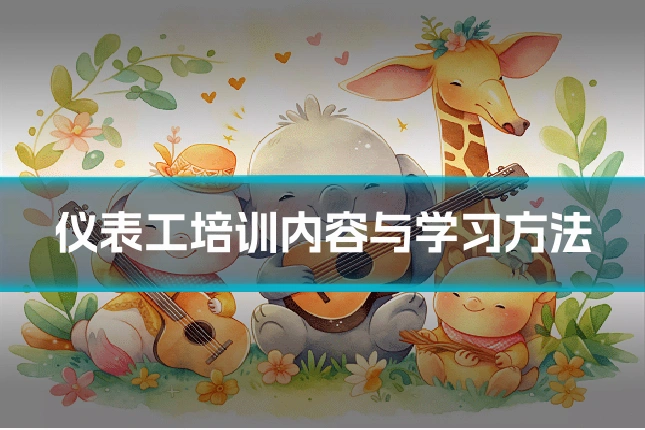 仪表工培训内容与学习方法