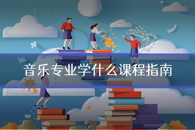 音乐专业学什么课程指南