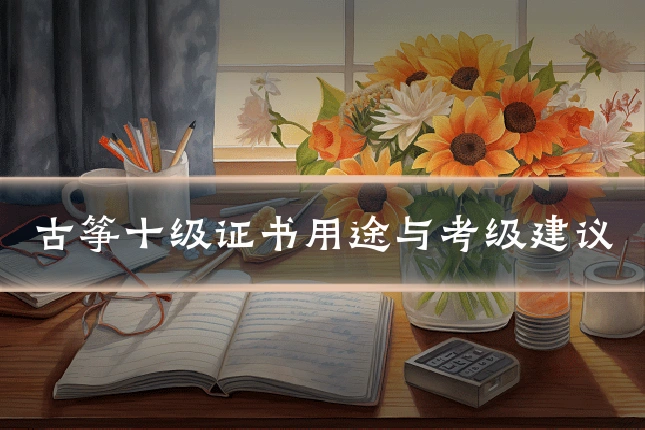 古筝十级证书用途与考级建议
