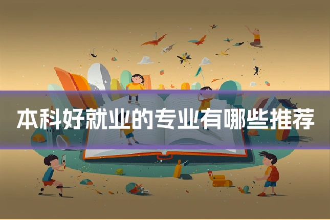 本科好就业的专业有哪些推荐