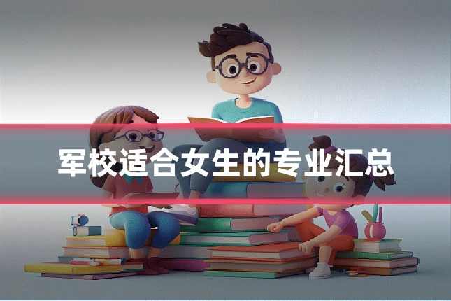 军校适合女生的专业汇总