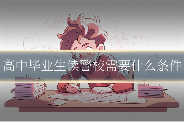 高中毕业生读警校需要什么条件