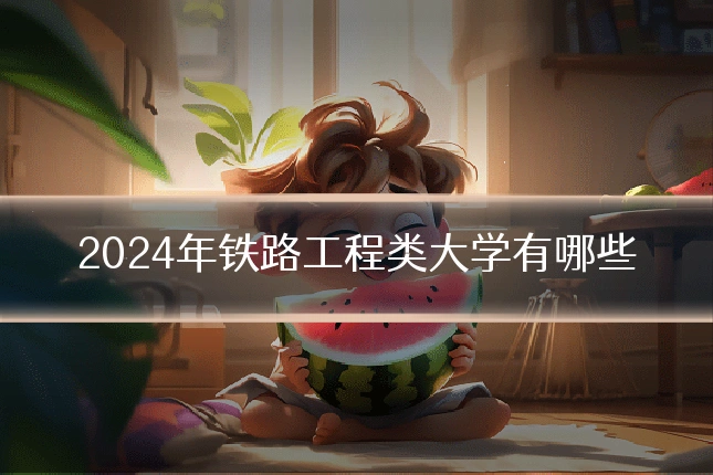 2024年铁路工程类大学有哪些